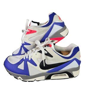 Mens Nike Air Structure Triax 91 Running Shoes Violet Mesh Sneakers Size 11.5